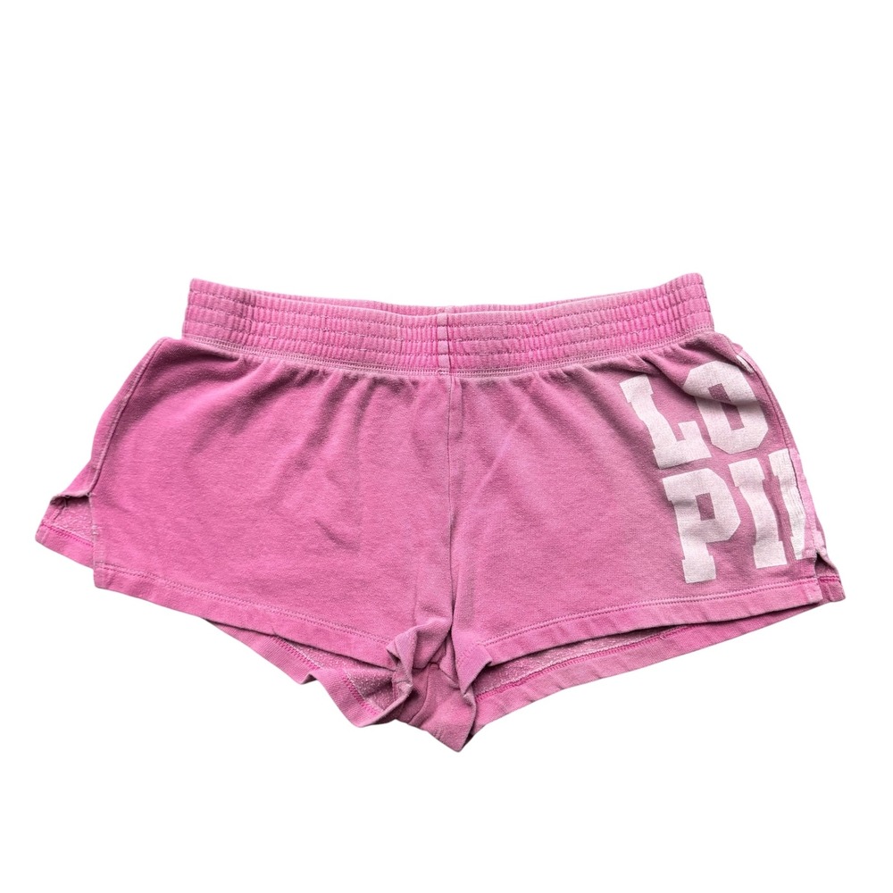 Y2K Love Pink Victoria's Secret Lounge Booty Shorts Distressed XS